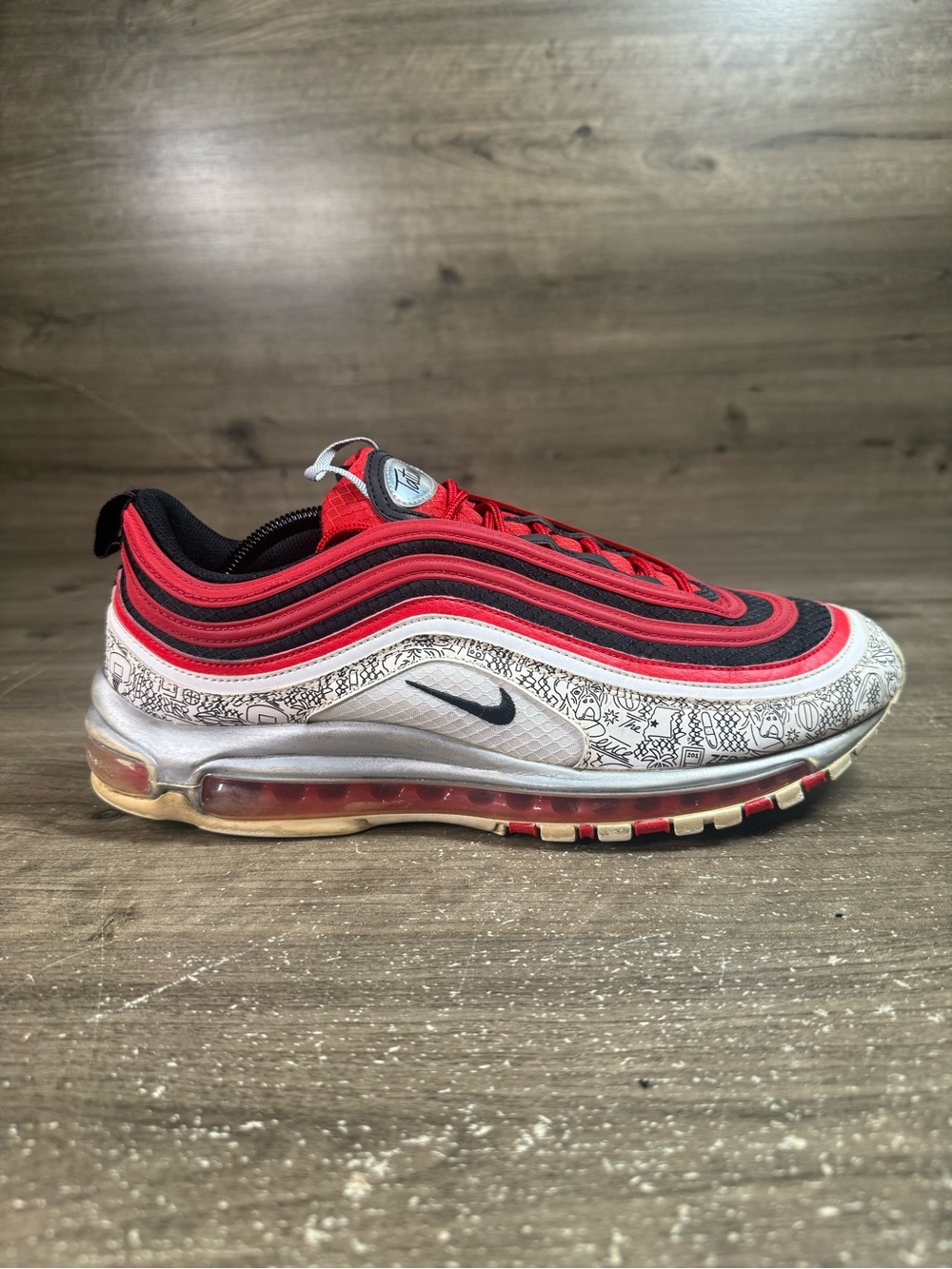 Nike Air Max 97 Jayson Tatum St Louis Roots Mens 12 Red CJ9780-600 Rare